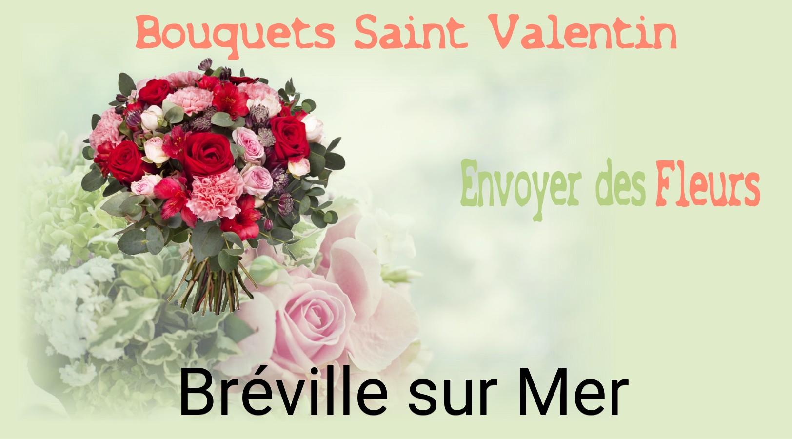 Roses de Saint-Valentin livrées à Bréville-sur-Mer